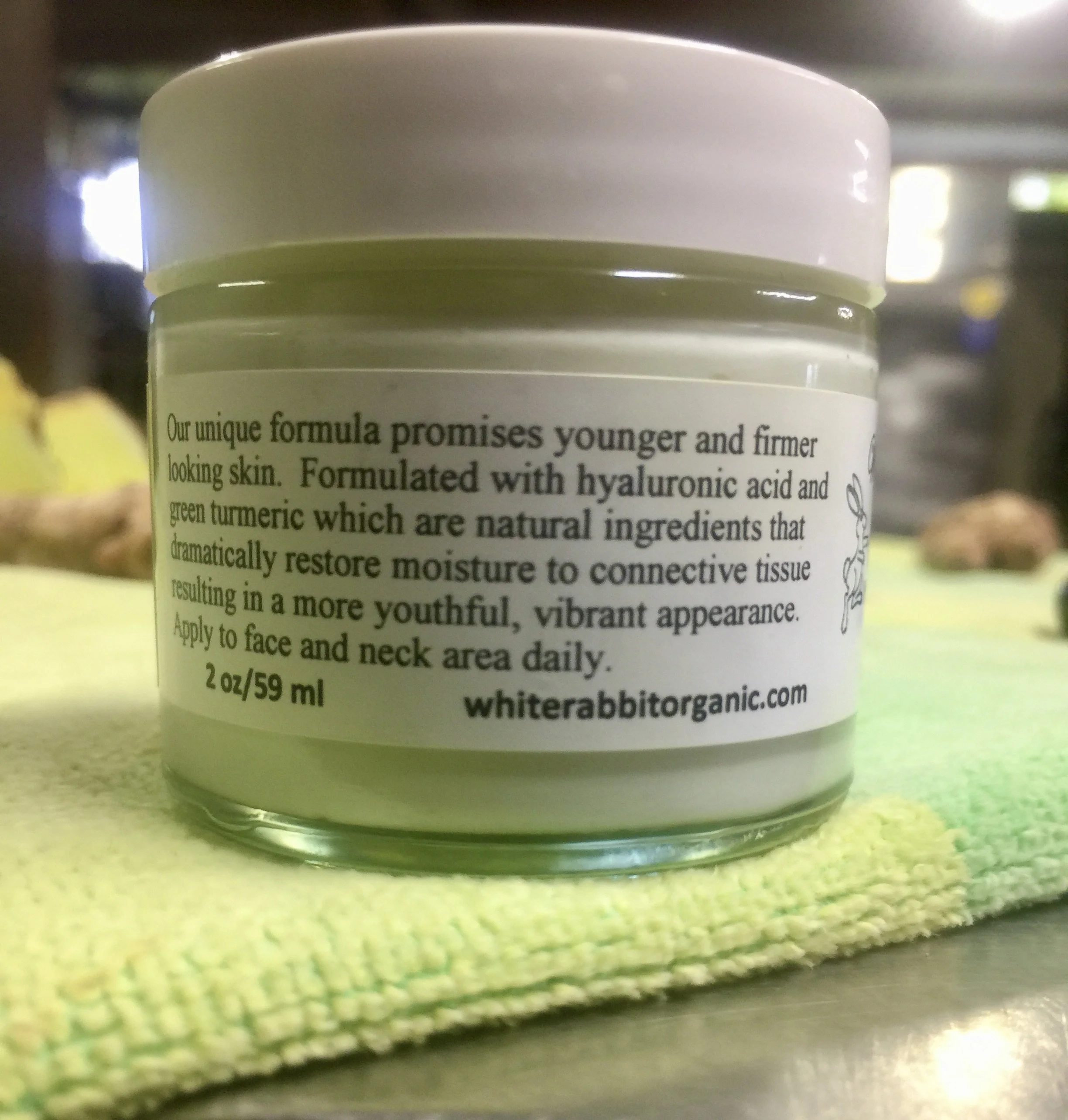 White Rabbit Acres Anti-Aging Facial Cream — White Rabbit Acres